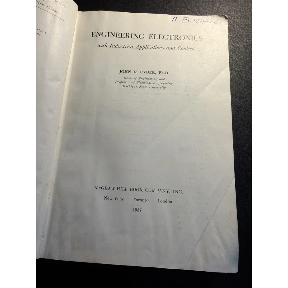 1957 Nonlinear Analysis Electrical and Electronic Engineering Cunningham Book!